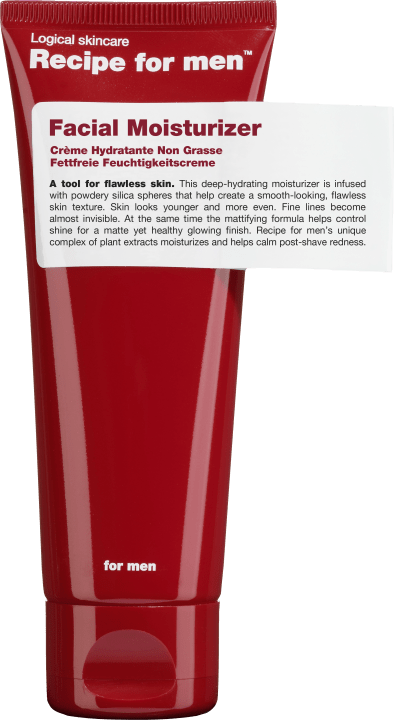 Recipe for Men Facial Moisturizer 75 ml Recipe for Men
