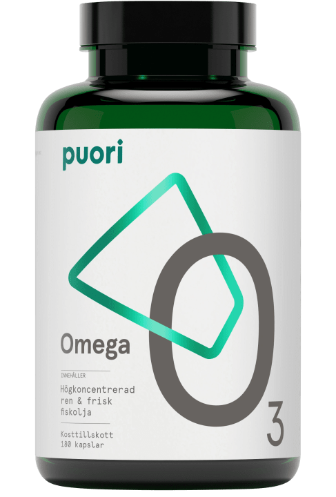 Puori O3 Omega-3 2000 mg 180 kapslar Puori