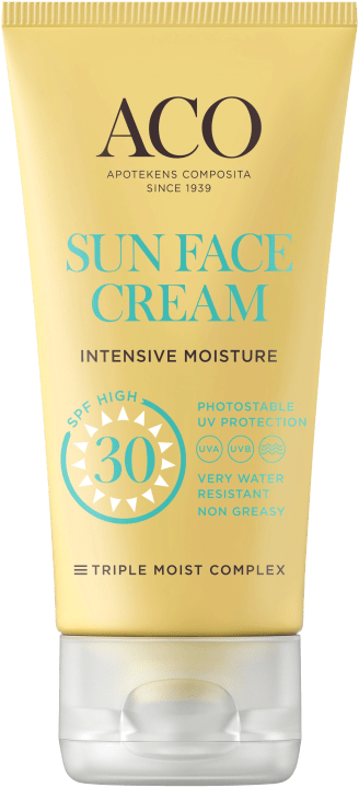 ACO Sun Face Cream SPF 30 50 ml ACO