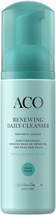 ACO Face Pure Glow Renewing Daily Cleanser Parfymerad 150 ml ACO