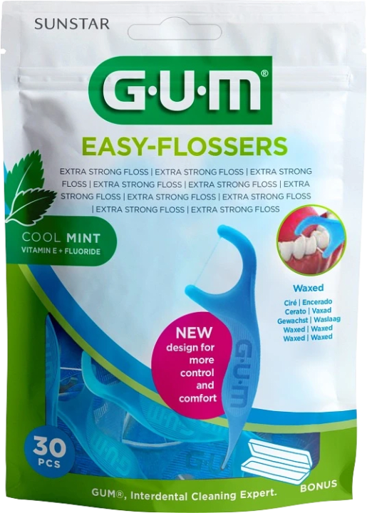 GUM Easy-Flossers Tandtrådsbygel 30st Gum