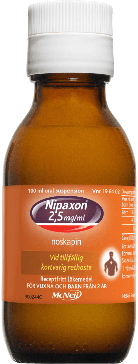 Nipaxon oral suspension 2,5 mg/ml 100 ml Nipaxon