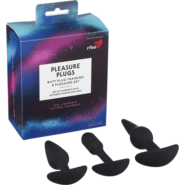 RFSU Pleasure Plugs Butt Plug Training & Pleasure Set Rfsu