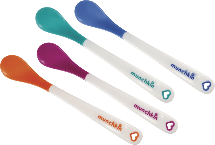 Munchkin White Hot Safety Spoons Barnsked 4-pack Munchkin