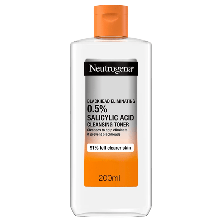 Neutrogena Blackhead Eliminating 0.5 % Salicylic Acid Cleansing Toner 200 ml Neutrogena