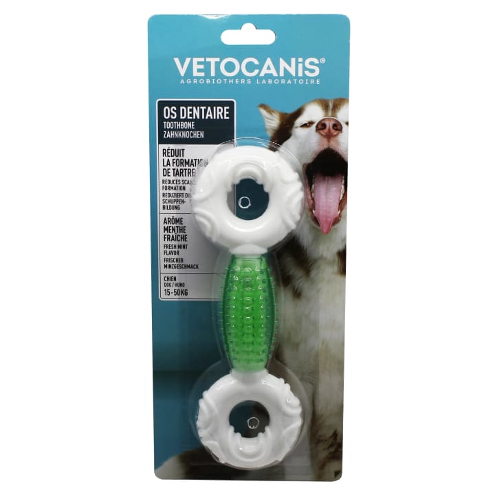 Vetocanis Hundtugg Nylon/Gum Mintsmak Large Vetocanis