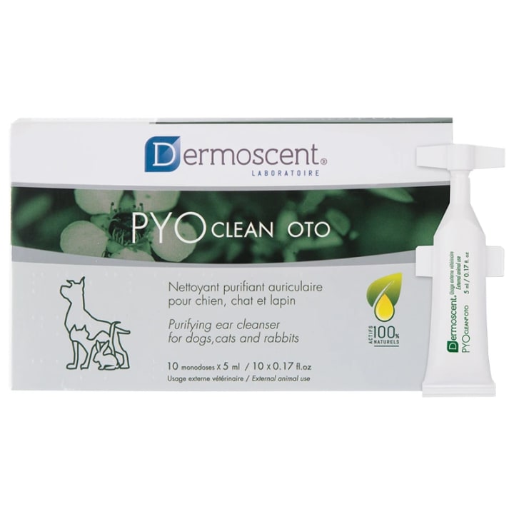 Dermoscent PYOclean® Oto Öronrengöring 10 x 5 ml Dermoscent