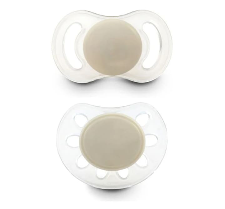 Esska Newborn Napp  +0-2 månader 2-pack Off White Esska