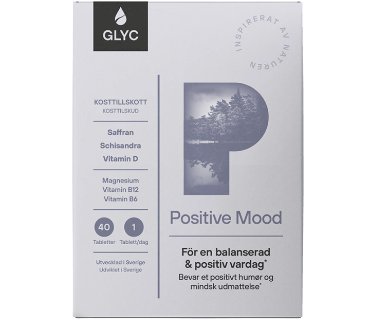 GLYC Positive Mood 40 tabletter Glyc