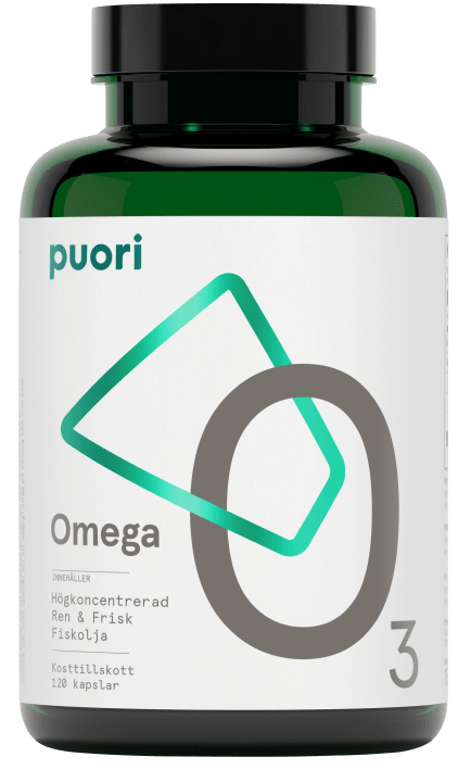 Puori O3 Omega-3 120 kapslar 2000 mg Puori