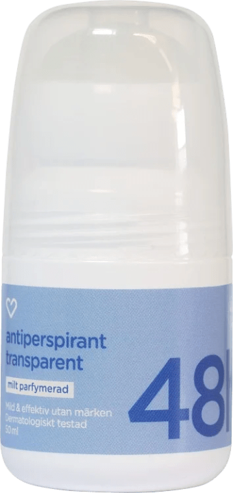 Hjärtats Antiperspirant Transparent Parfymerad 50ml Hjärtats