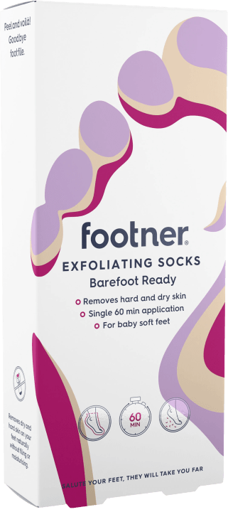 Footner Exfoliating Socks 1 par Footner