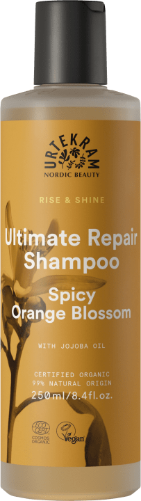 Urtekram Rise & Shine Spicy Orange Blossom Shampoo 250 ml Urtekram
