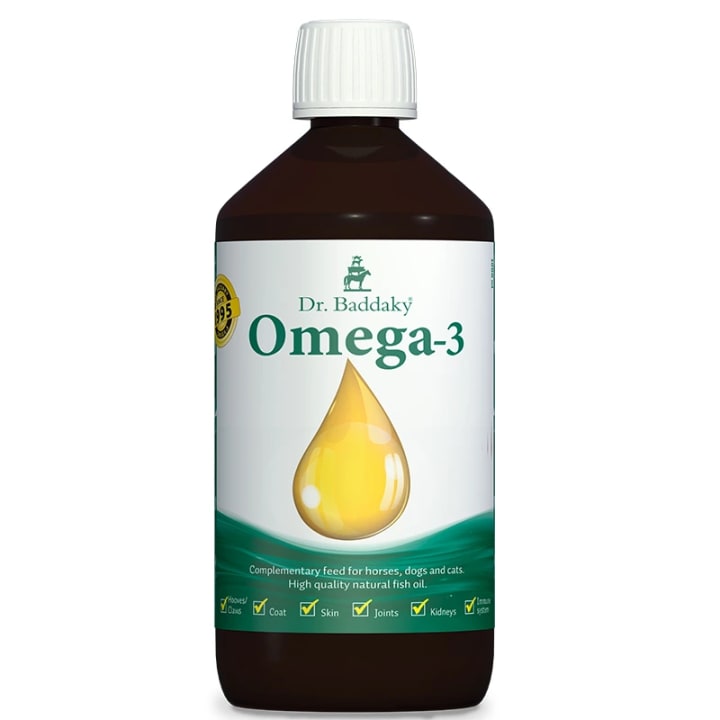 Dr. Baddaky Omega-3 Fiskolja 1000 ml Dr. Baddaky