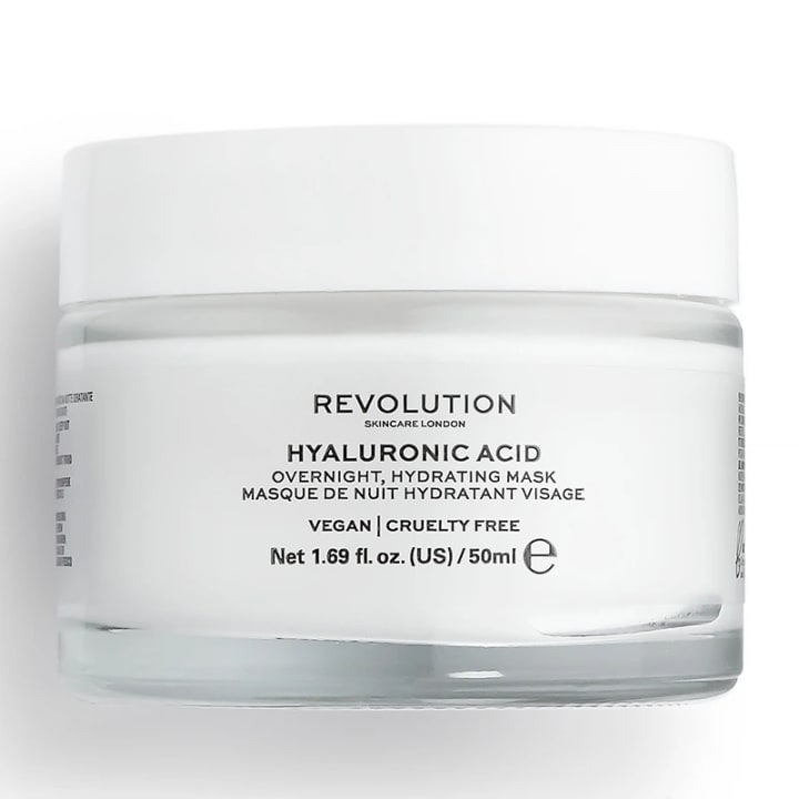 Revolution Skincare Hyaluronic Acid Overnight Hydrating Face Mask 50 ml Revolution