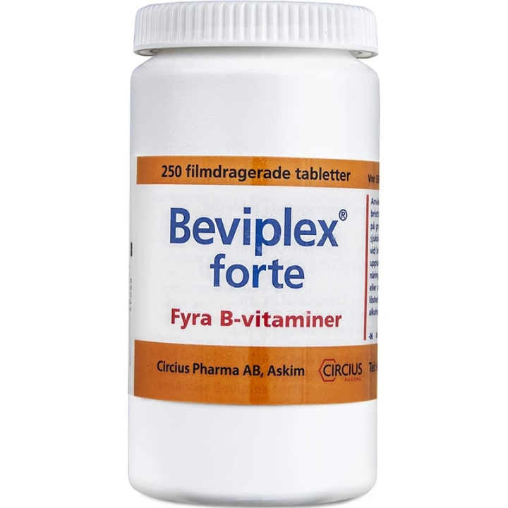 Beviplex forte filmdragerad tablett 250 st Beviplex