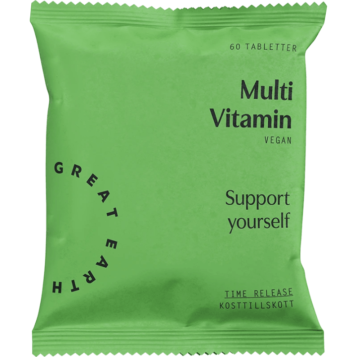 Great Earth Multi Vitamin refill 60 tabletter Great Earth