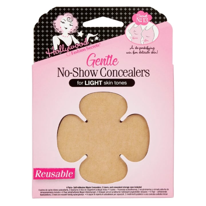 Hollywood Fashion Secrets Gentle No Show Concealers Light 4 par Hollywood fashion secrets