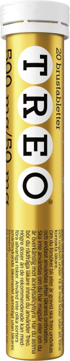 Treo brustablett 500 mg/50 mg 20 st Treo