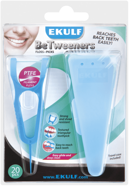 Ekulf BeTweeners Flosspicks 20 st Ekulf
