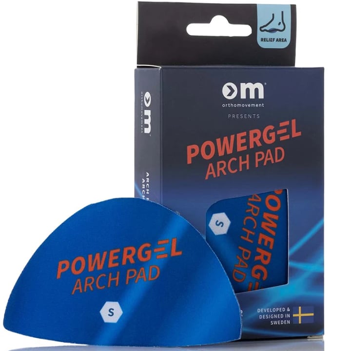 Ortho Movement Powergel Arch Pad Small 35-39 Ortho Movement