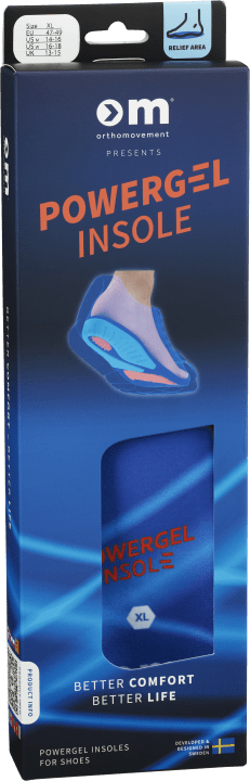 Ortho Movement Powergel Insole 47-48 Ortho Movement