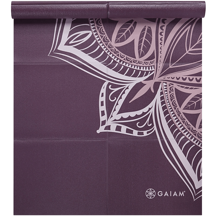 Gaiam Foldable Cranberry Point Yoga Mat 2 mm Gaiam