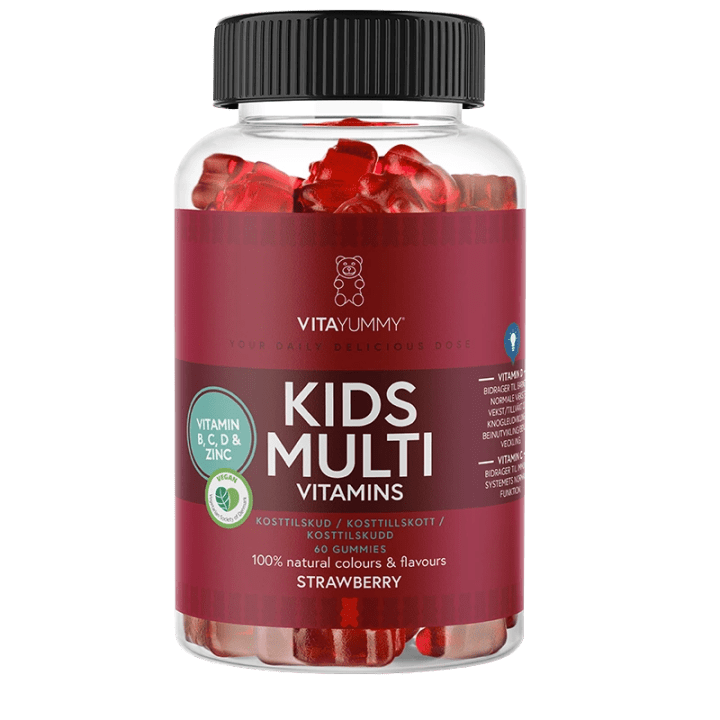 VitaYummy Kids Multivitamin Strawberry 60 st VitaYummy