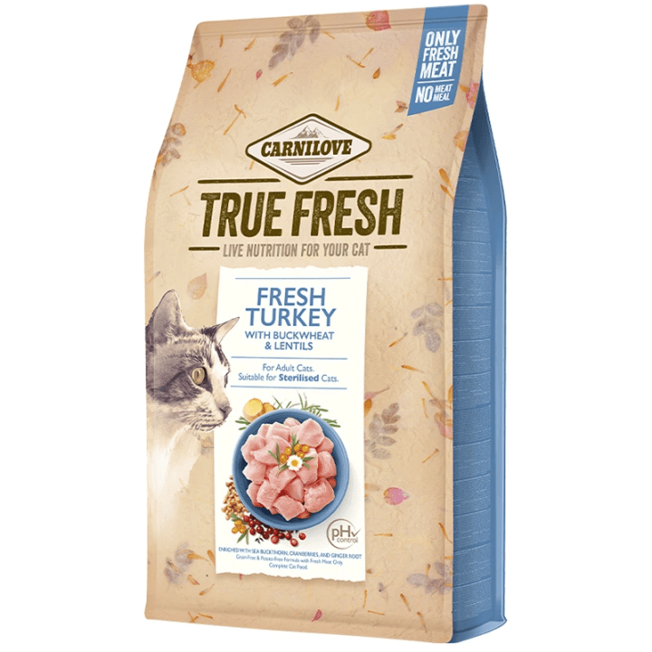 Carnilove True Fresh Cat Turkey 4,8 kg Carnilove