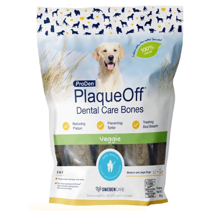 PlaqueOff Dental Bones Veggie 484 g PlaqueOff