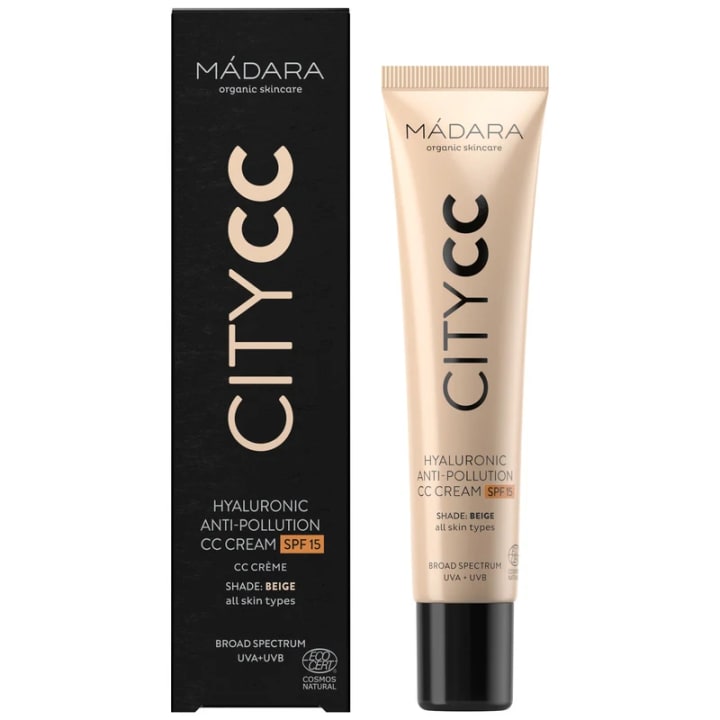 Mádara CITY CC Hyaluronic Anti-Pollution CC Cream SPF15 40 ml Beige Mádara