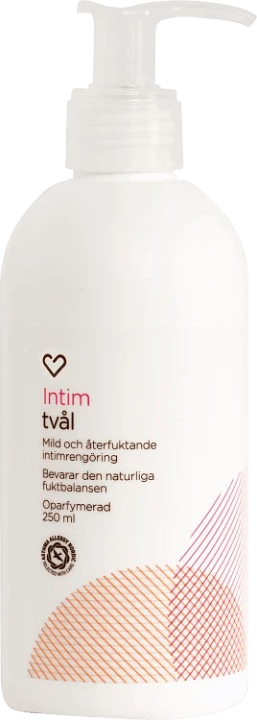 Hjärtats Intim Tvål Oparfymerad 250ml Hjärtats
