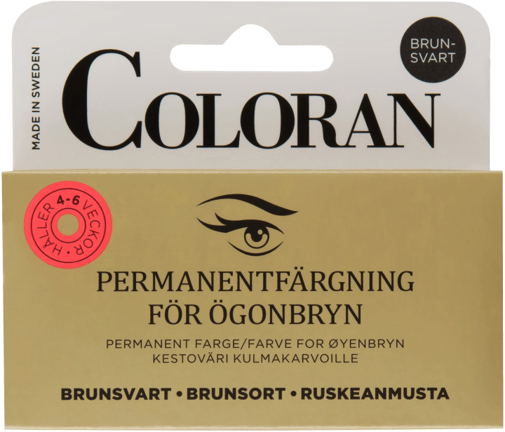 Coloran Ögonbrynsfärg 1st Brunsvart Coloran