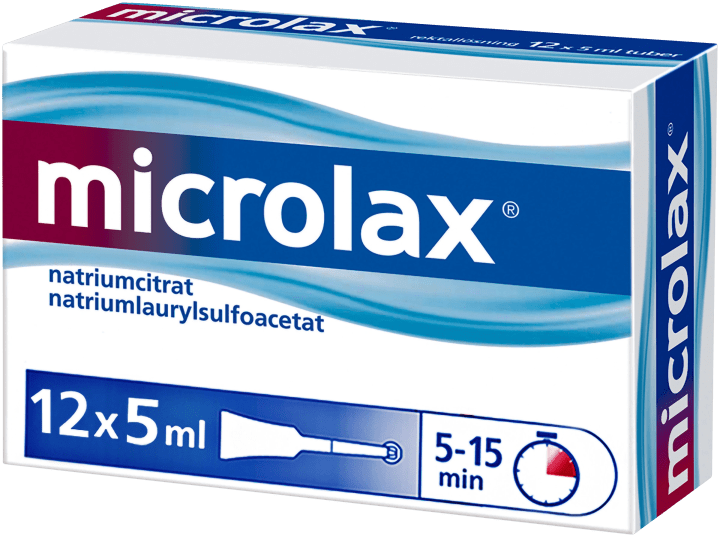 Microlax rektallösning tub 12 x 5 ml Microlax