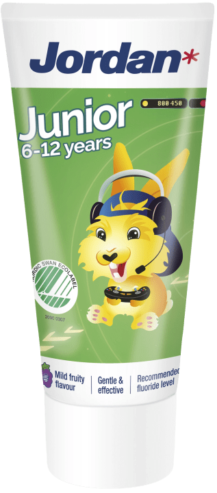 Jordan Junior Tandkräm 6-12år 50ml Jordan