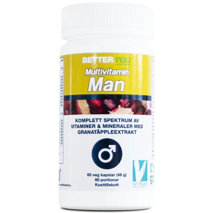 Better You Multivitamin Man 60 kapslar Better You