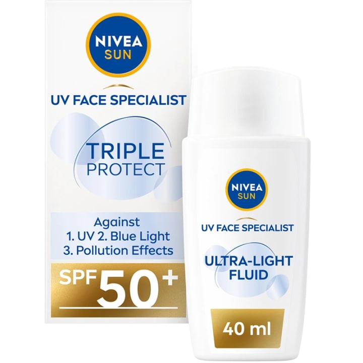 Nivea Sun UV Face Triple Protect Fluid SPF 50+ 40 ml Nivea