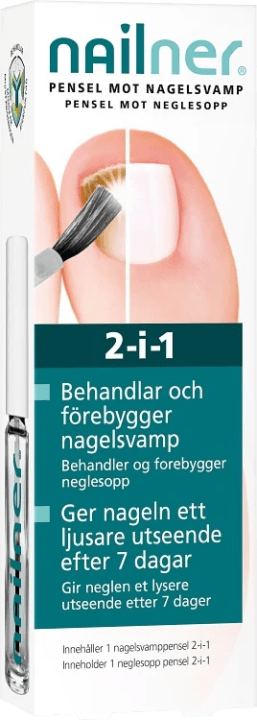 Nailner Pensel 2 i 1 Nailner