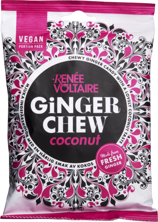 Renée Voltaire Ginger Chews Kokosnöt 120 g Renée Voltaire