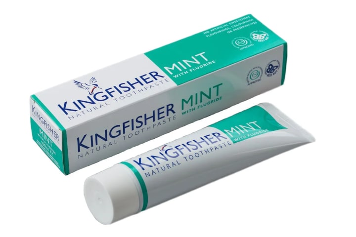 Kingfisher Tandkräm Mint Fluor 100 ml Kingfisher