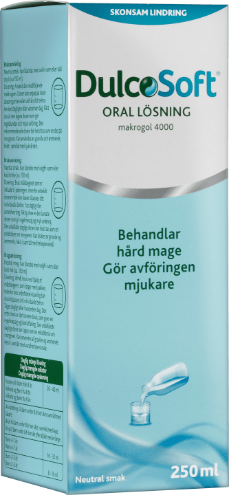 DulcoSoft oral lösning 250 ml Dulcosoft