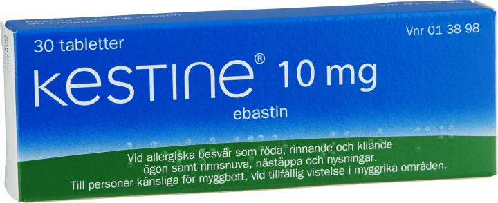 Kestine filmdragerad tablett 10 mg 30 st Kestine