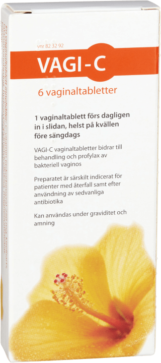 Vagi-C 6 Vaginaltabletter Vagi-C