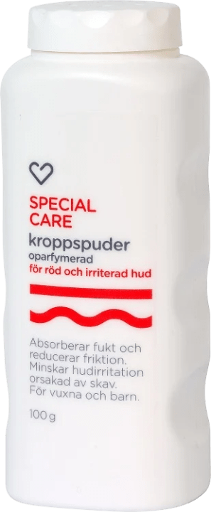 Hjärtats Special Care Kroppspuder Oparfymerat 100 g Hjärtats