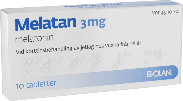 Melatan 3mg Blister 10 tabletter Melatan