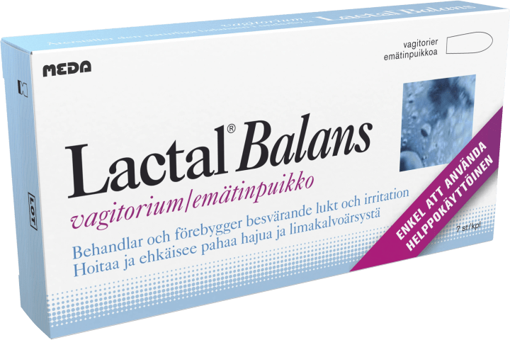 Lactal Balans Vagitorier 7 st Lactal