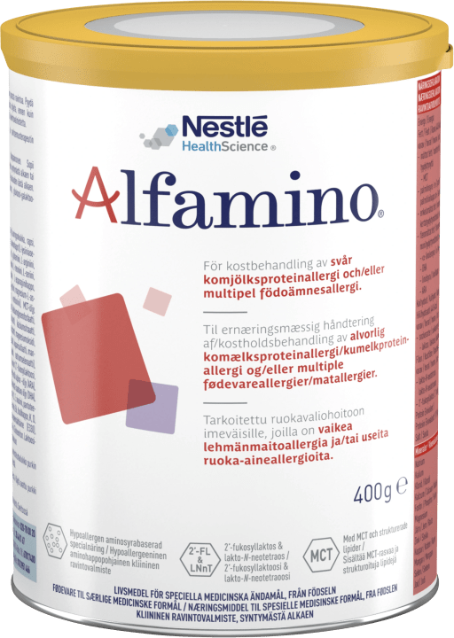 Alfamino Modersmjölksersättning 400 g Alfamino