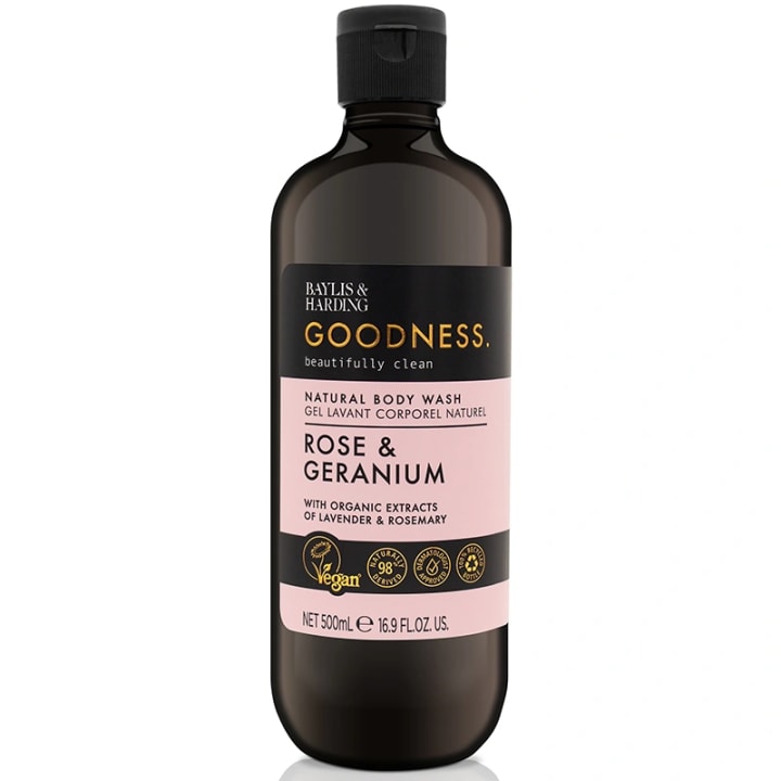 Baylis & Harding Goodness Rose & Geranium Body Wash 500 ml Baylis & Harding