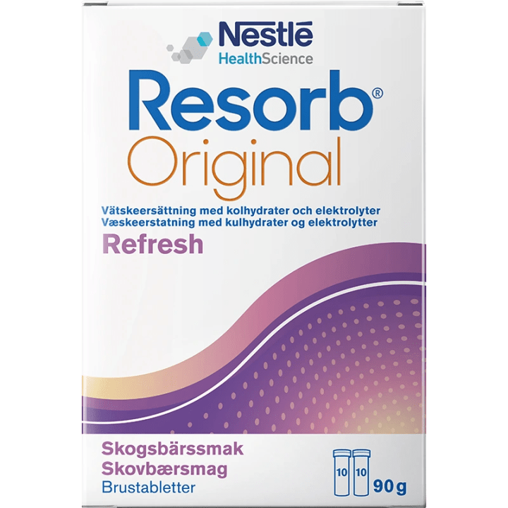 Resorb Original Skogsbär 20 brustabletter Resorb
