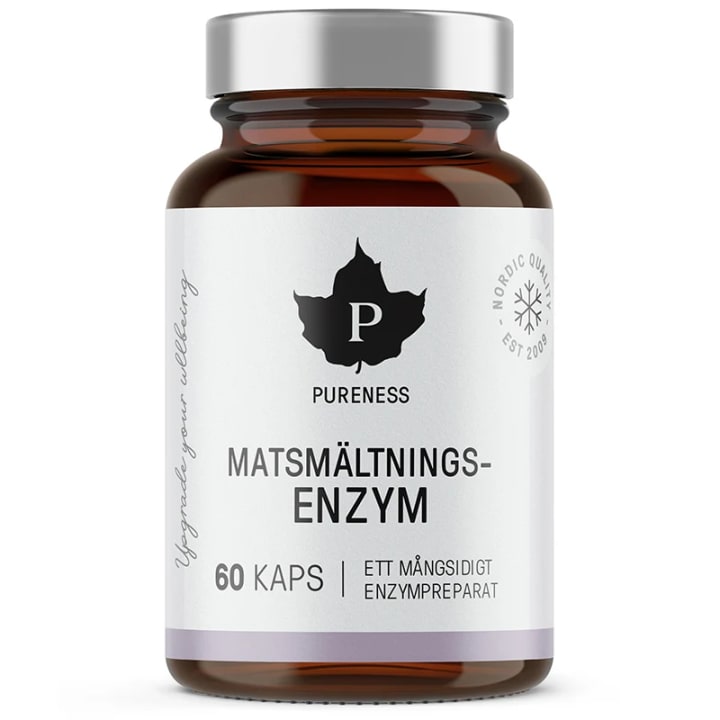 Pureness Matsmältningsenzym 60 kapslar Pureness